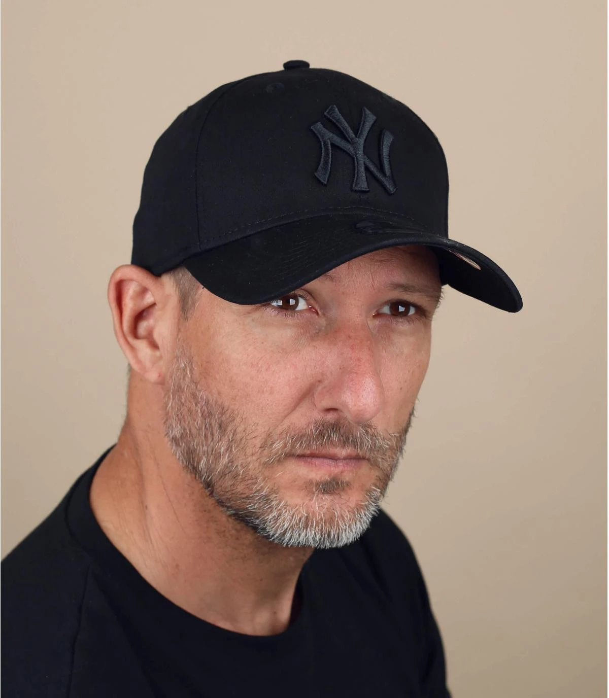 NEW ERA Casquette NY 39Thirty Noir Noir 1 NEW ERA Casquette NY 39Thirty Noir Noir