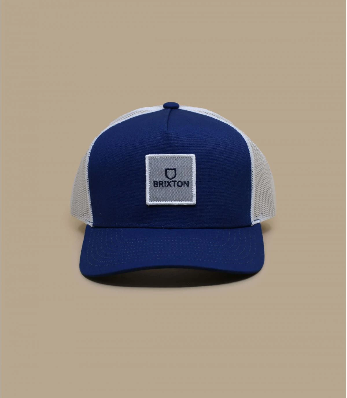 Brixton Alpha Block X Navy White 2 Brixton Alpha Block X Navy White – Image 2