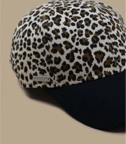Seeberger Base Cap Leo Print Sand -NEW ERA Magasin base cap leo print sand 2