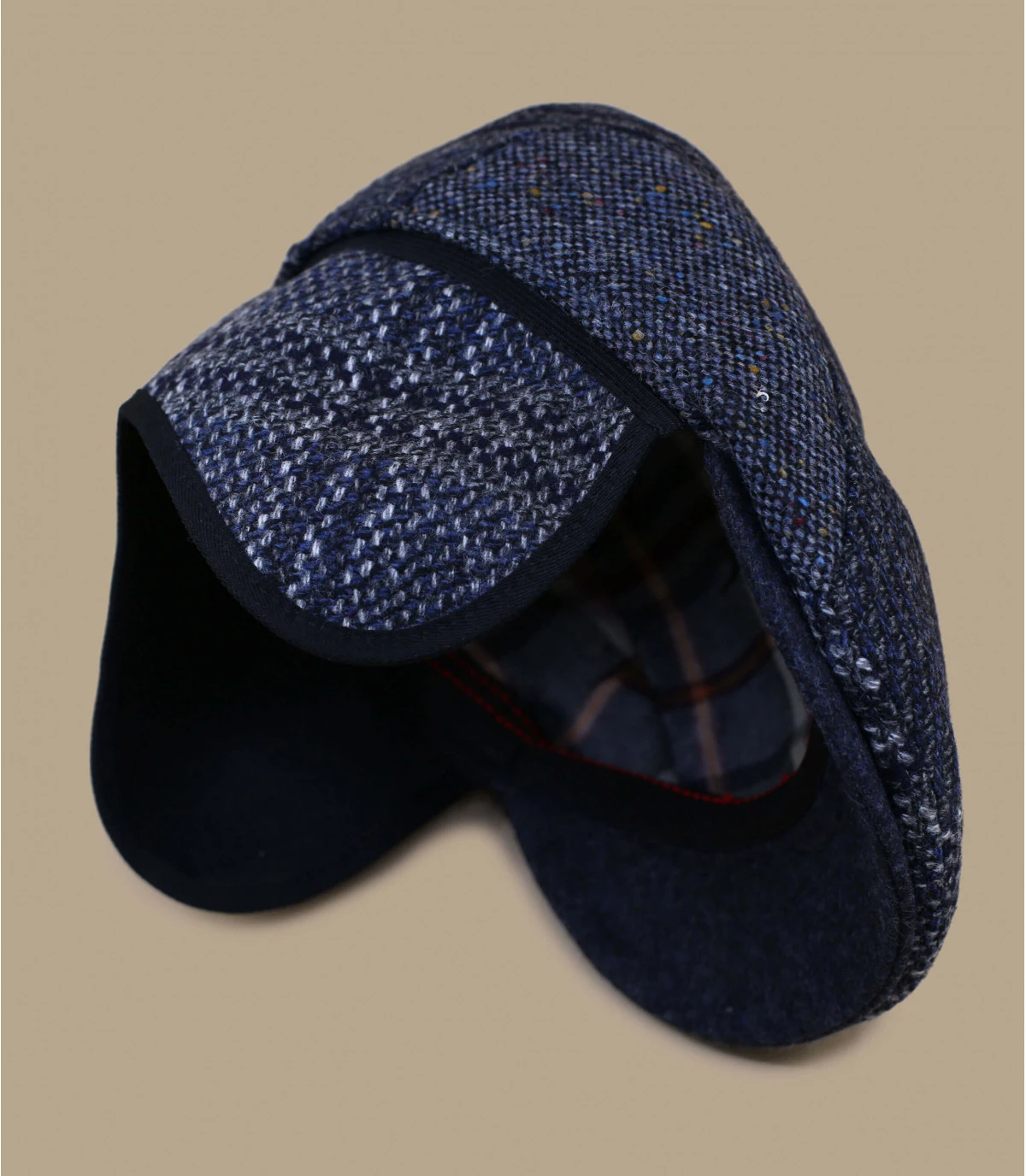 Baxter Earflap Grey Blue 5 Baxter Earflap Grey Blue – Image 5