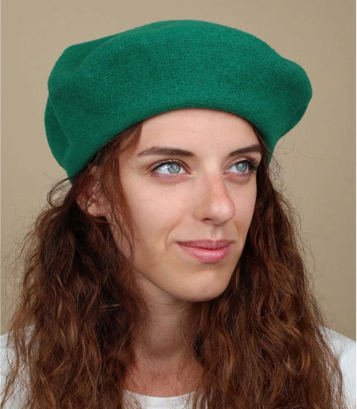 Beret Classique Vert Emeraude Wm 1 Beret Classique Vert Emeraude Wm