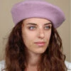 Beret Classique Violet