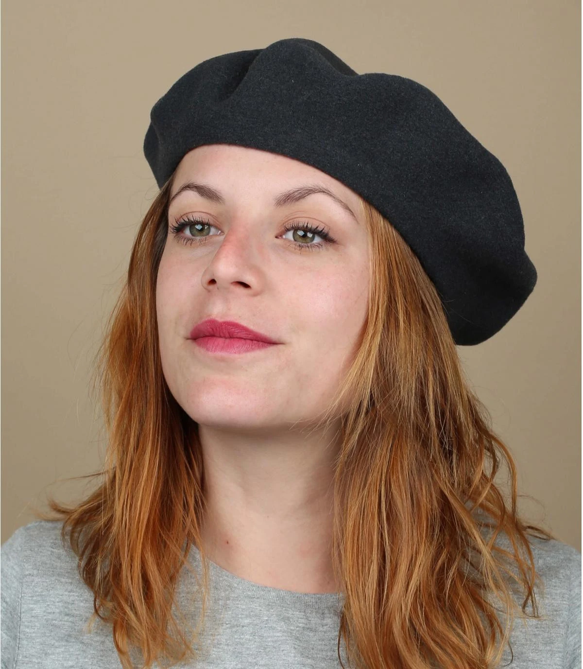 Beret Paris Anthracite 1 Beret Paris Anthracite