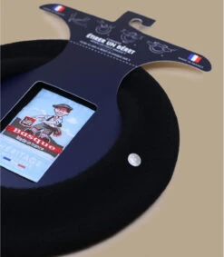 Beret Petit Basque Noir -NEW ERA Magasin beret petit basque noir 2