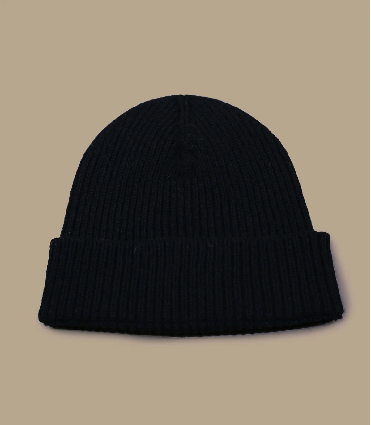 Bonnet Fabriqué En France En Laine Recyclée Noir 2 Bonnet Fabriqué En France En Laine Recyclée Noir – Image 2