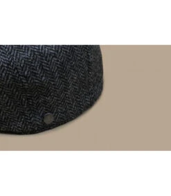 Britton Wool Herringbone Grey -NEW ERA Magasin britton wool herringbone greyberet20gavroche20gris20laine