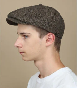 Brixton Brood Brown Khaki