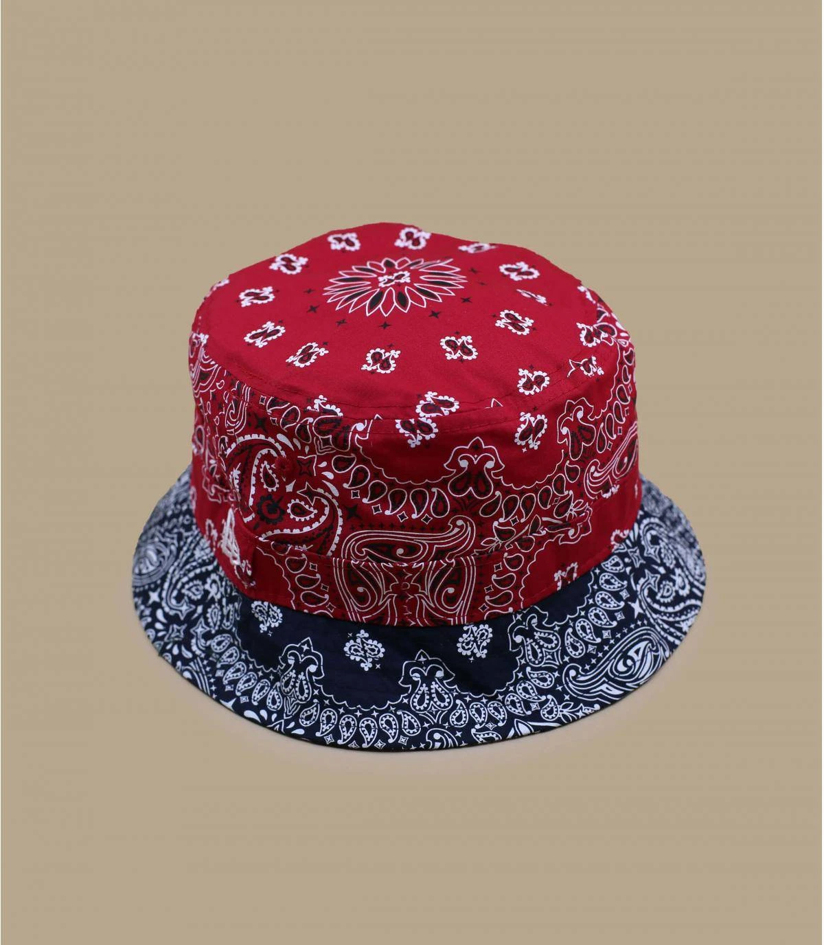 NEW ERA Bucket Paisley Scarlet 2 NEW ERA Bucket Paisley Scarlet – Image 2