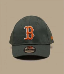 NEW ERA Casquette Baby League Ess Boston Olive Orange
