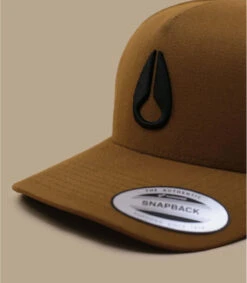 NIXON Casquette Deep Down Athletic Snapback Brown Black -NEW ERA Magasin casquette deep down athletic snapback brown black 2