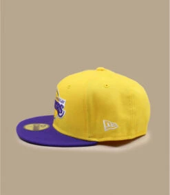 NEW ERA Casquette Lakers 59fifty Jaune 6 NEW ERA Casquette Lakers 59fifty Jaune -NEW ERA Magasin casquette jaune lakers 2