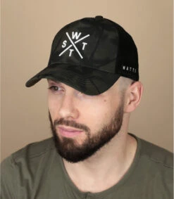 WATTS Casquette Trucker Tokyo Tropical Kaki