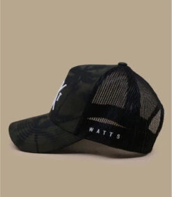 WATTS Casquette Trucker Tokyo Tropical Kaki -NEW ERA Magasin casquette trucker tokyo tropical kaki 3