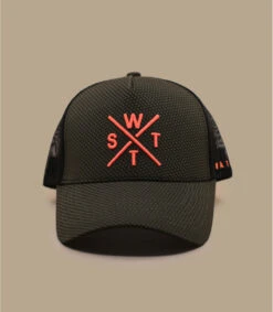 NEW ERA Magasin -NEW ERA Magasin casquette trucker tribe kaki carbone 1