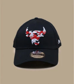 NEW ERA Casquette Wild Camo 940 Bulls Balck Red -NEW ERA Magasin casquette wild camo 940 bulls balck red 1