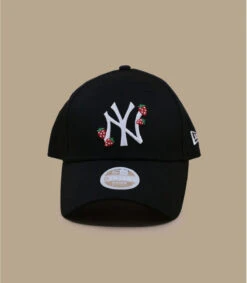 NEW ERA Magasin -NEW ERA Magasin casquette wmn strawberry 9forty ny black 1