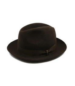 Borsalino Chapeau Feutre Lapin Marengo Marron 7 Borsalino Chapeau Feutre Lapin Marengo Marron -NEW ERA Magasin chapeau feutre lapin marengo marronBorsalino20