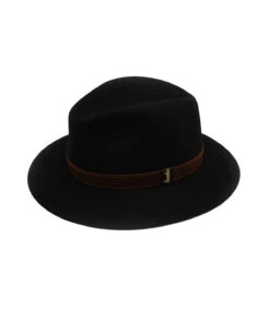 Borsalino Chapeau Feutre Lapin Noir -NEW ERA Magasin chapeau feutre lapin noir