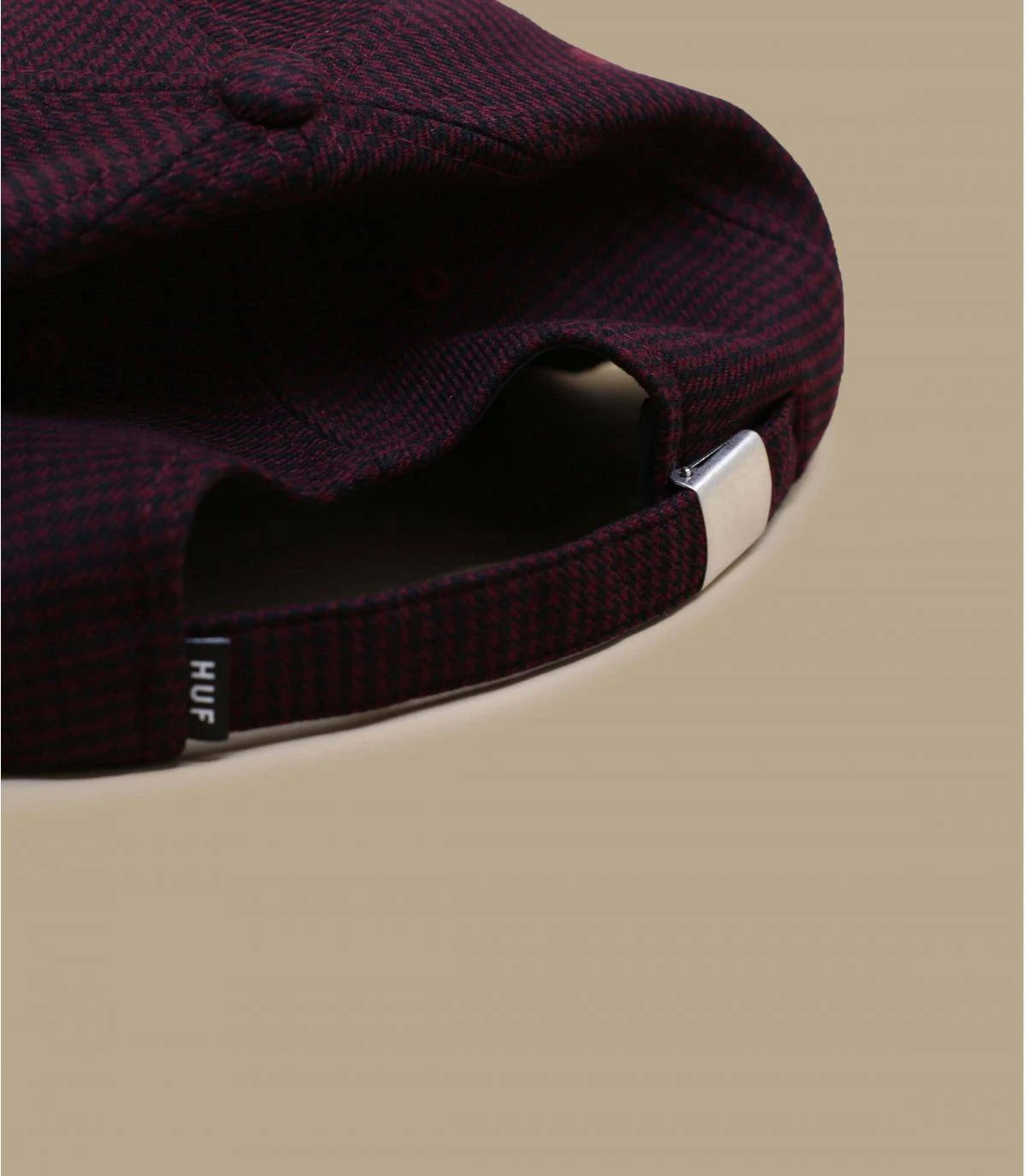 HUF Classic H Houndstooth Bloodstone 3 HUF Classic H Houndstooth Bloodstone – Image 3