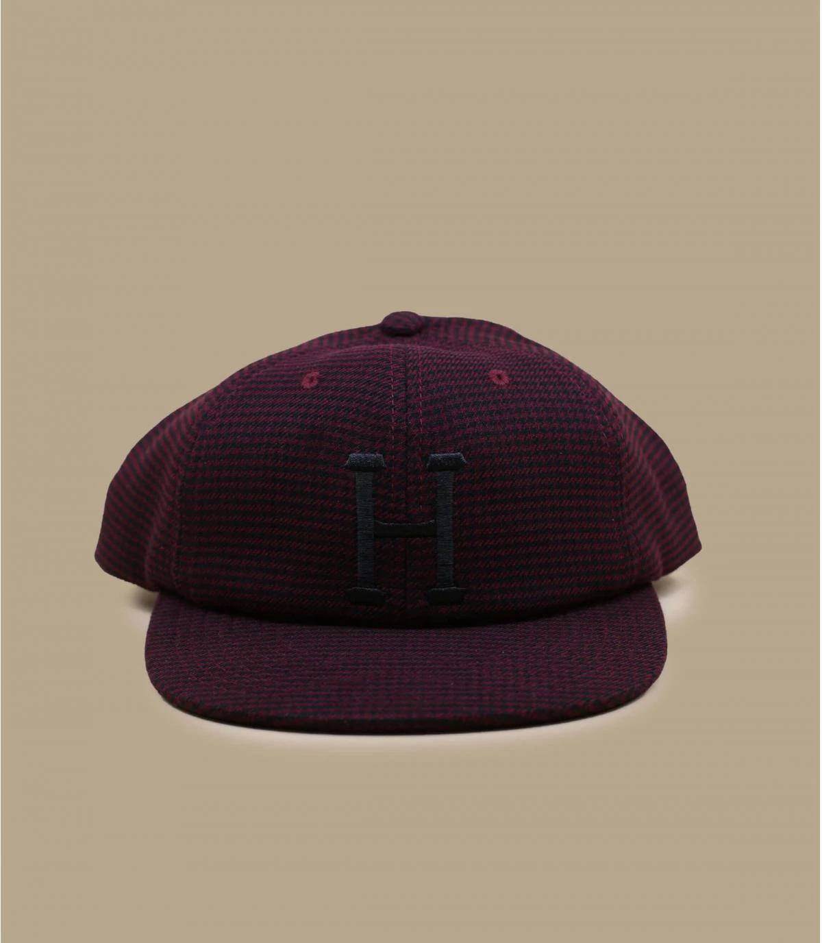 HUF Classic H Houndstooth Bloodstone 1 HUF Classic H Houndstooth Bloodstone