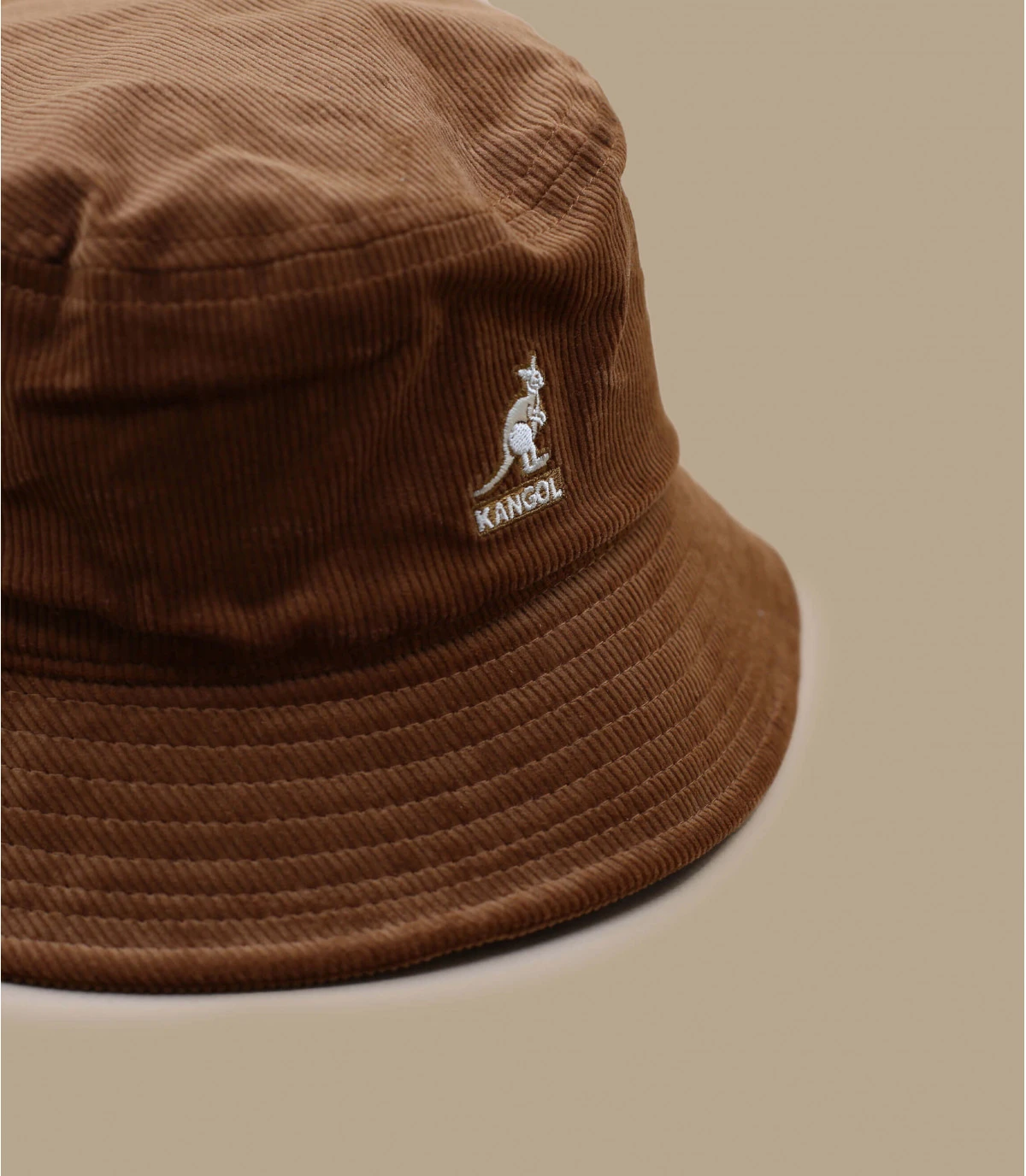 Kangol Cord Bucket Wood 3 Kangol Cord Bucket Wood – Image 3