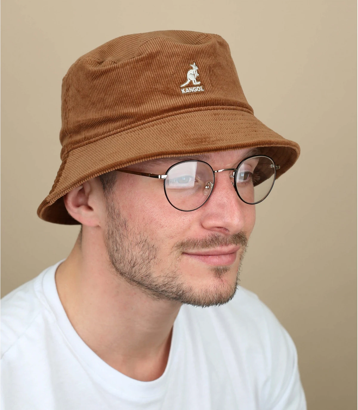 Kangol Cord Bucket Wood 1 Kangol Cord Bucket Wood