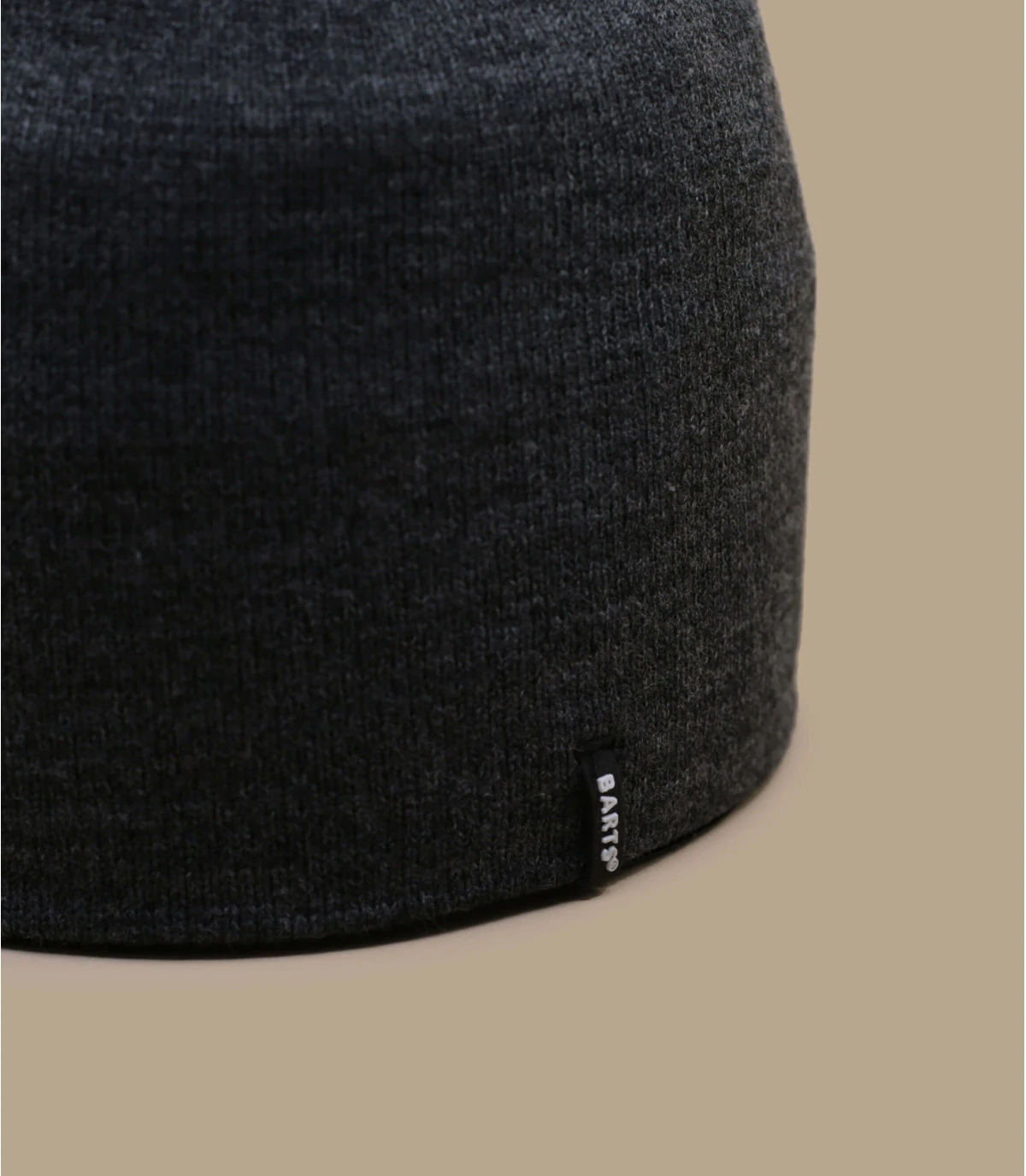 Barts Core Beanie Dark Heather 3 Barts Core Beanie Dark Heather – Image 3