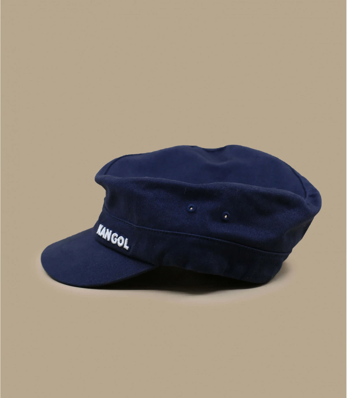 Kangol Cotton Twill Army Cap Navy 2 Kangol Cotton Twill Army Cap Navy – Image 2