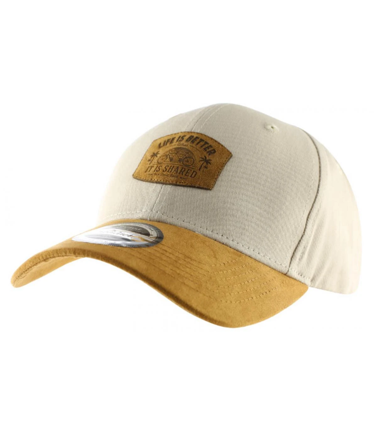 Curve Life Is Better Beige Brown 2 Curve Life Is Better Beige Brown – Image 2