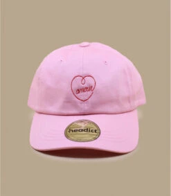 NEW ERA Magasin 7 Dad Hat Amour Pink Red