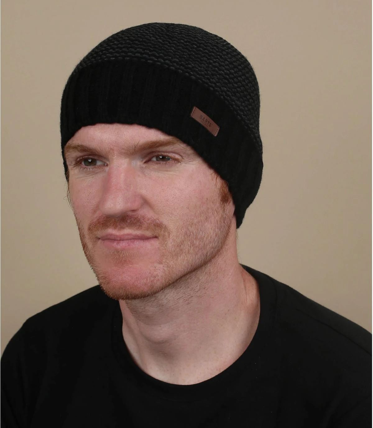 Barts David Beanie Black 1 Barts David Beanie Black