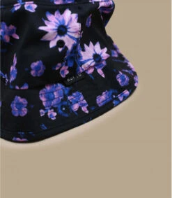 HUF Dazy Bucket Black 5 HUF Dazy Bucket Black -NEW ERA Magasin dazy bucket blackbob20noir20fleurs20Huf