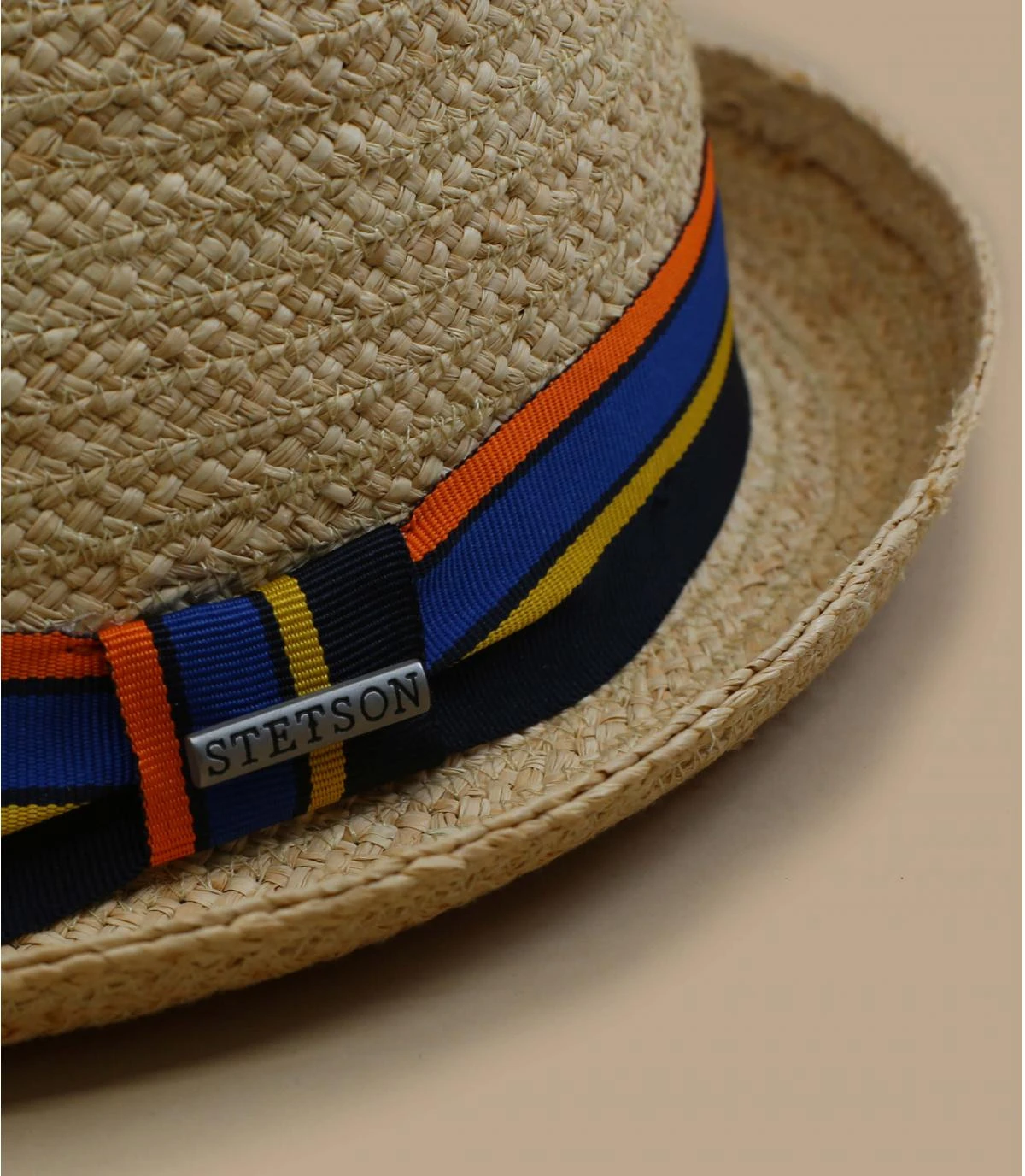 Stetson Diamond Raffia Natural 2 Stetson Diamond Raffia Natural – Image 2