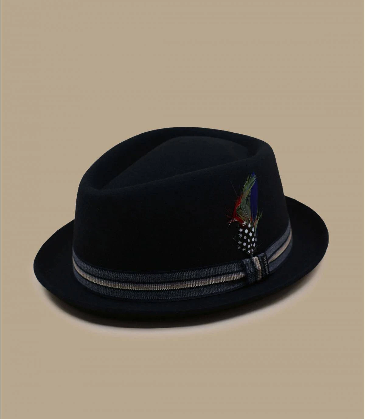 Stetson Diamond Woolfelt Black 2 Stetson Diamond Woolfelt Black – Image 2