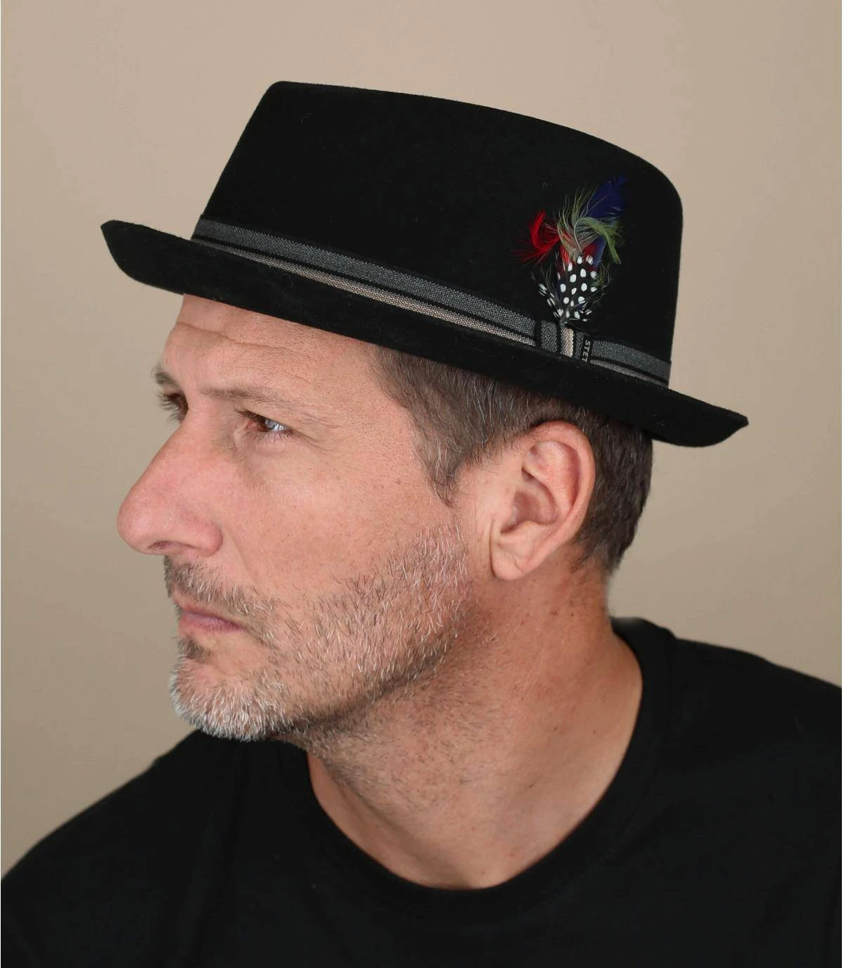 Stetson Diamond Woolfelt Black 1 Stetson Diamond Woolfelt Black