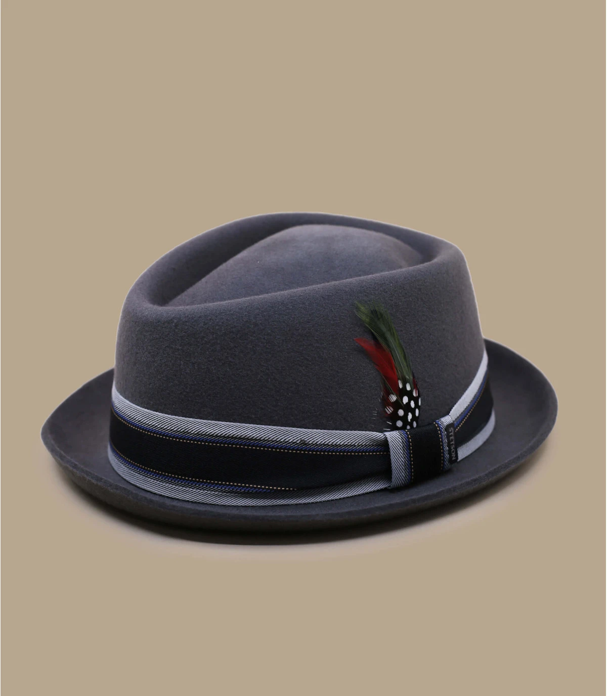 Stetson Diamond Woolfelt Grey 2 Stetson Diamond Woolfelt Grey â Image 2