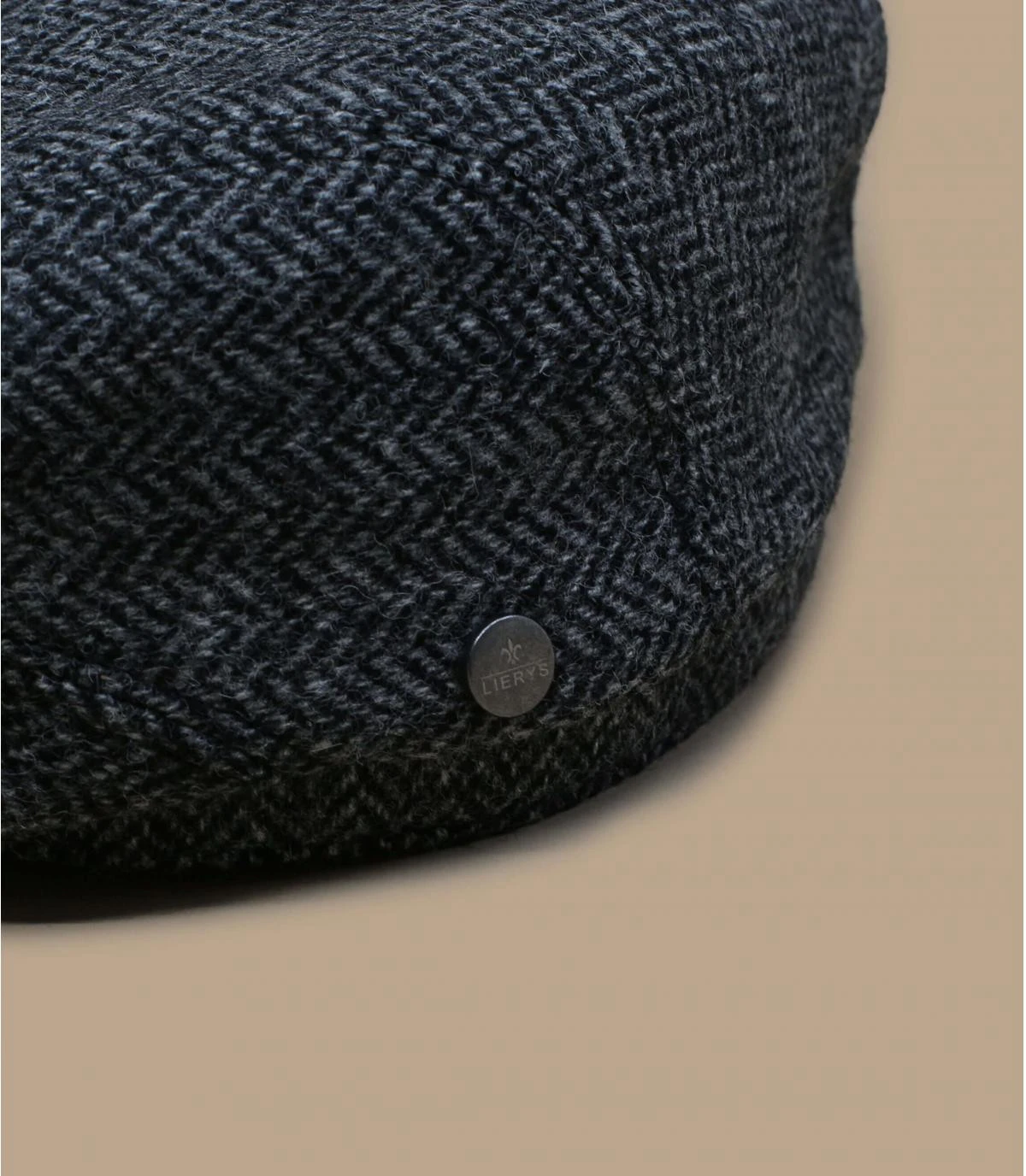 Driver Cap Herringbone Grey 2 Driver Cap Herringbone Grey – Image 2