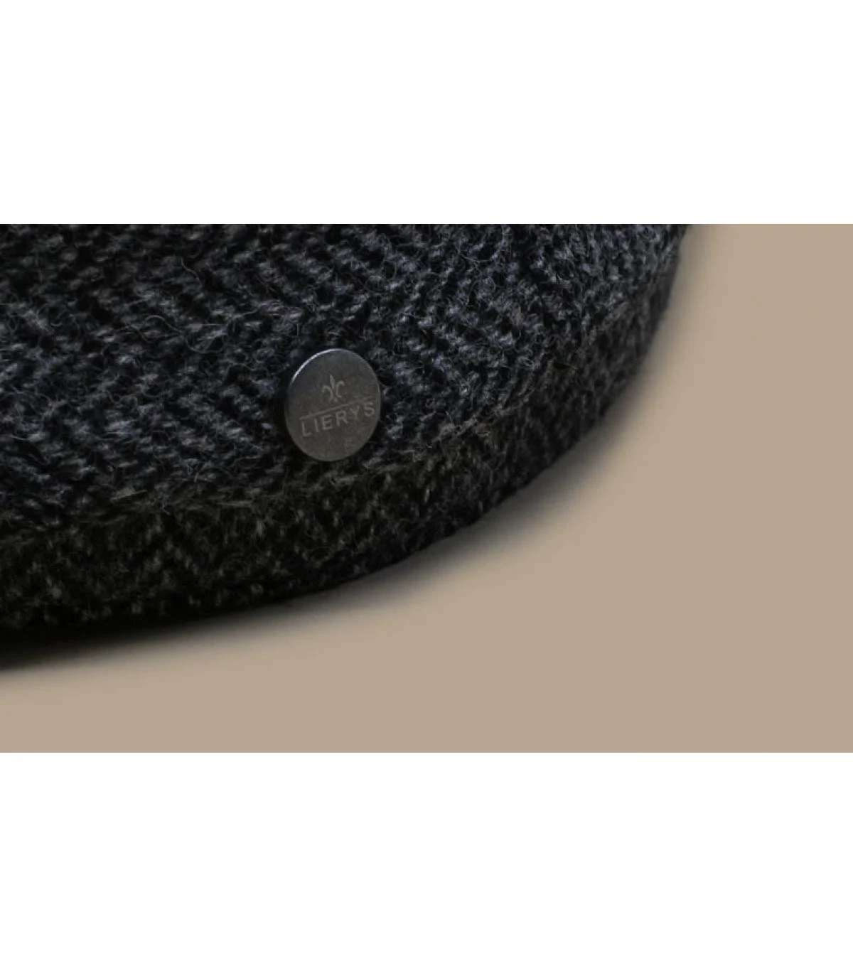 Driver Cap Herringbone Grey 3 Driver Cap Herringbone Grey – Image 3