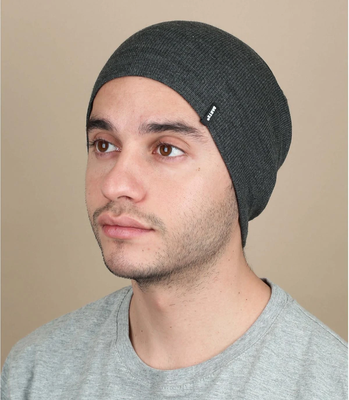 Barts Eclipse Beanie Reversible Dark Heather 1 Barts Eclipse Beanie Reversible Dark Heather
