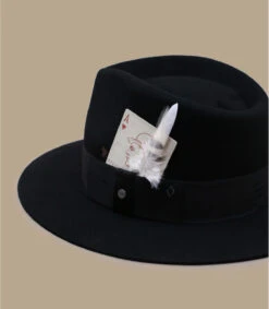 Stetson Fedora Woolfelt Black 8 Stetson Fedora Woolfelt Black -NEW ERA Magasin fedora woolfelt black 2