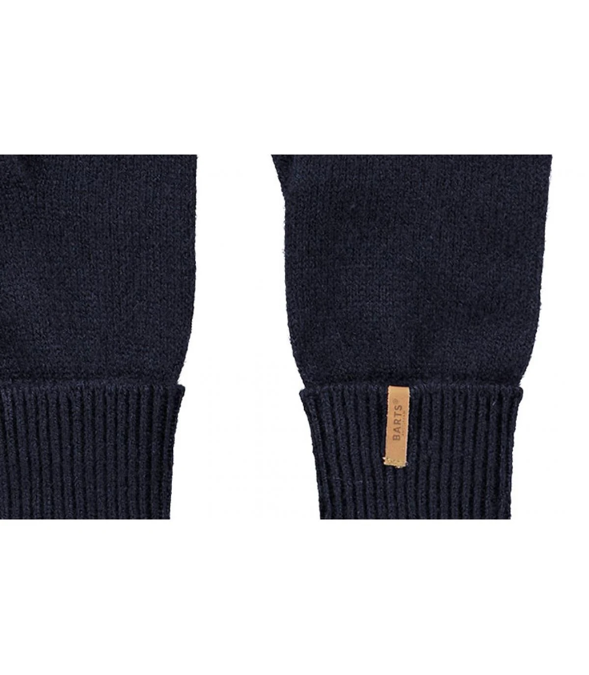 Barts Fine Knitted Gloves Navy 2 Barts Fine Knitted Gloves Navy – Image 2