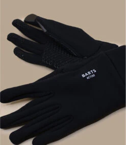 Barts Powerstretch Touch Gloves Black -NEW ERA Magasin fine knitted touch gloves black 4