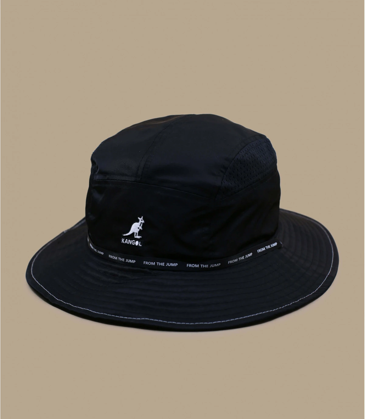 Kangol From The Jump Bucket Black 2 Kangol From The Jump Bucket Black – Image 2