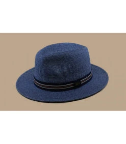 Bailey Hester Navy Heather -NEW ERA Magasin hester navy heatherBailey20fedora20paille20bleu20Bailey
