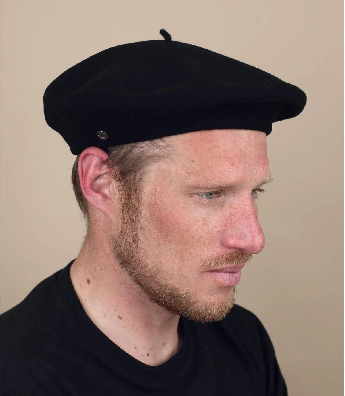 L'authentique Beret Basque Noir 1 L'authentique Beret Basque Noir