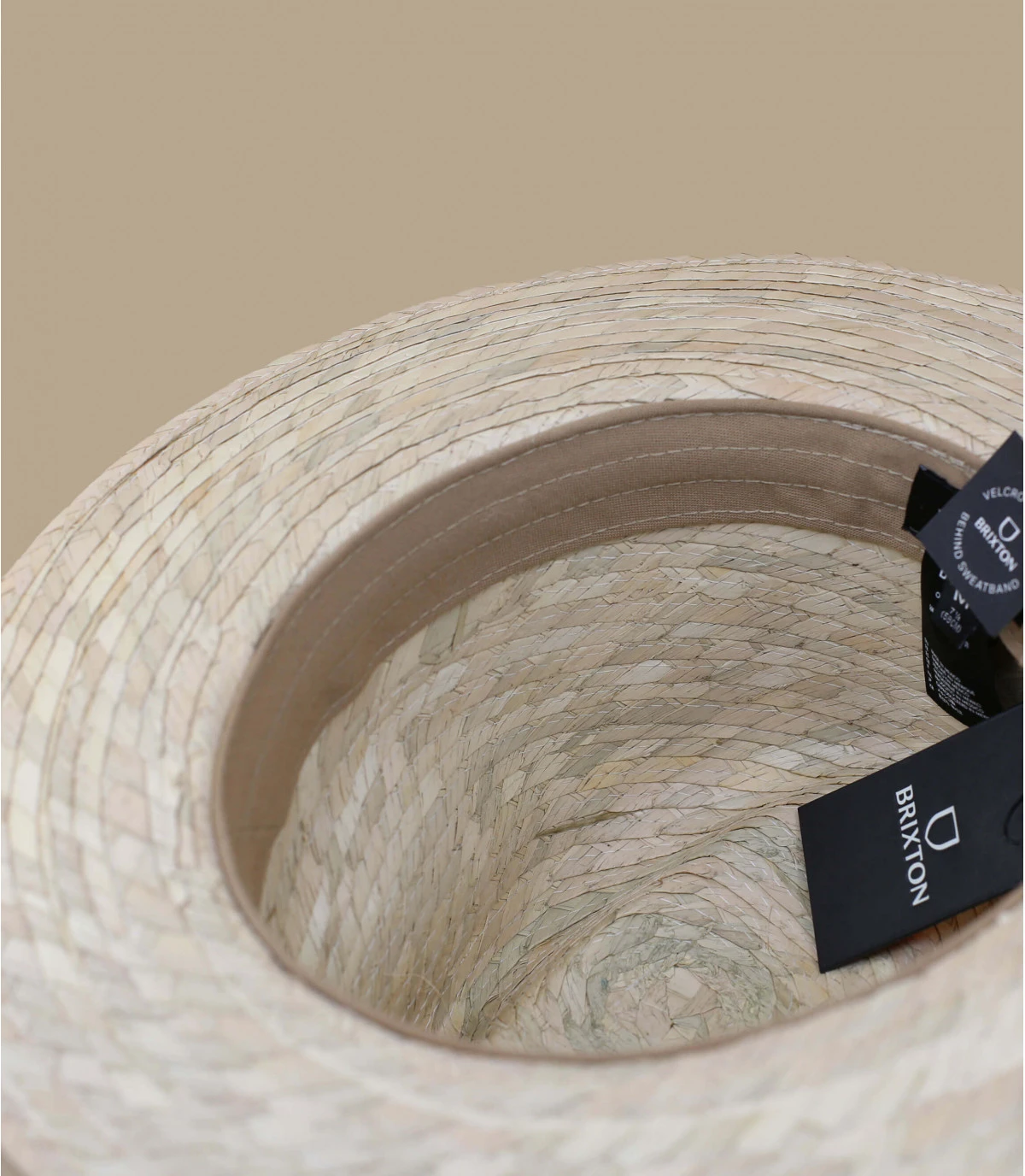 Brixton Messer Straw Fedora Natural 5 Brixton Messer Straw Fedora Natural â Image 5