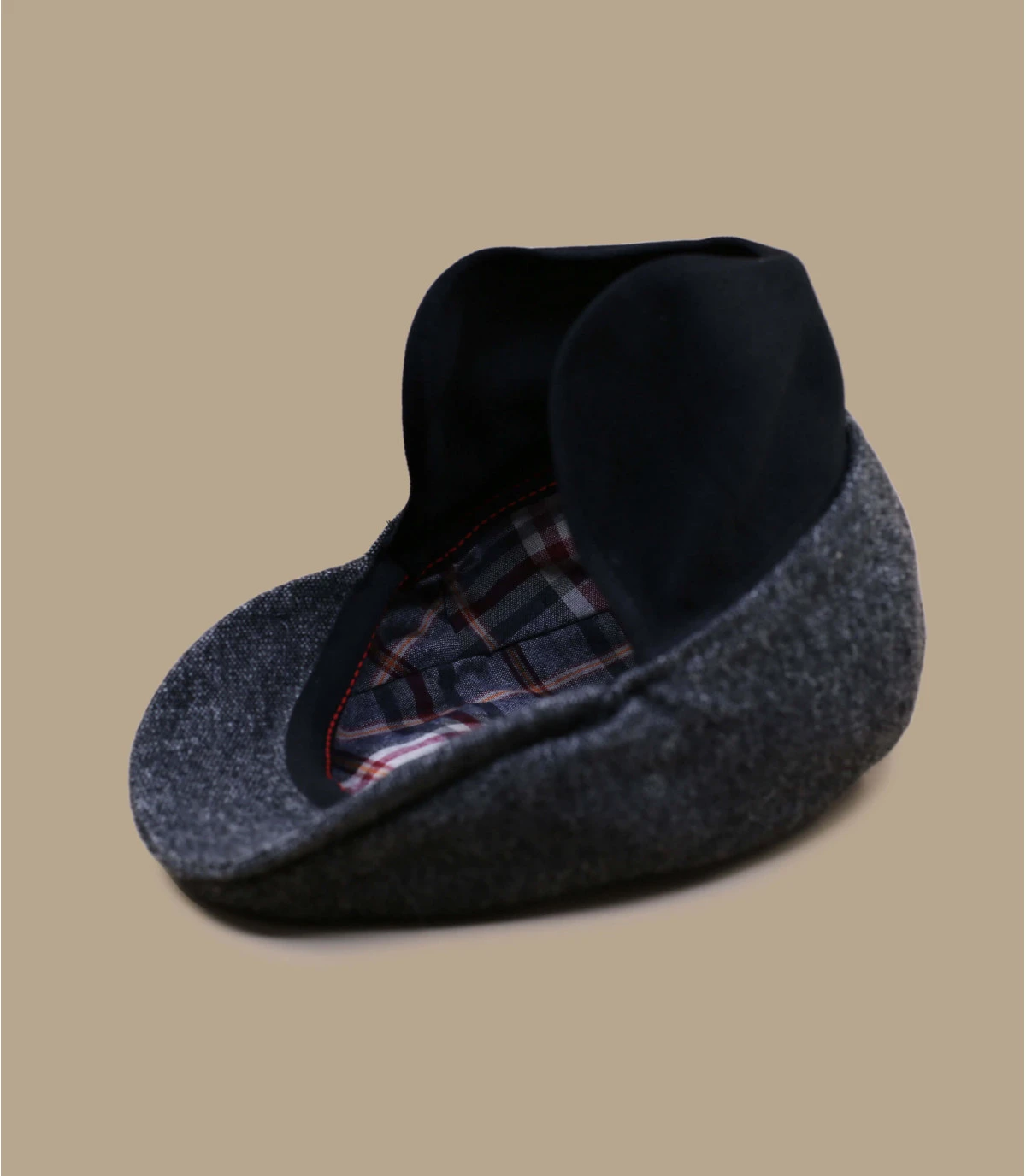 Oxford Earflap Grey 3 Oxford Earflap Grey – Image 3