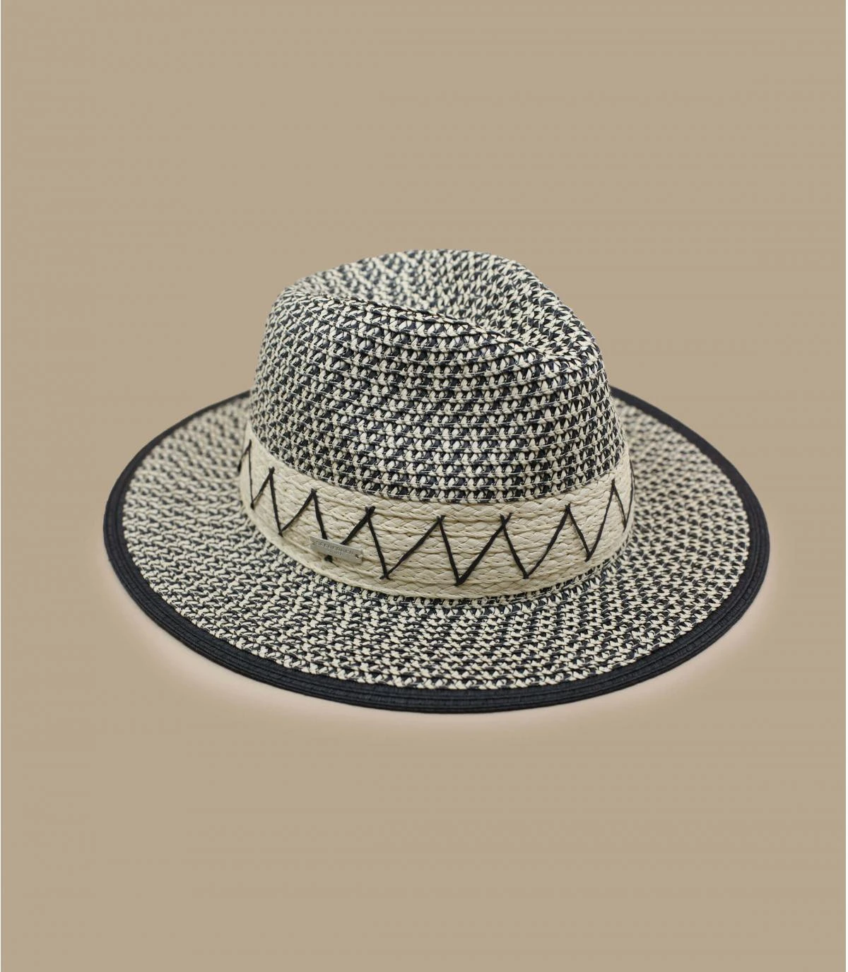 Seeberger Paper Fedora Zigzag 2 Seeberger Paper Fedora Zigzag – Image 2