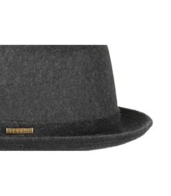 Stetson Pork Pie Baltimore Wool Grey -NEW ERA Magasin pork pie baltimore wool greypork20pie20gris20laine20Stetson