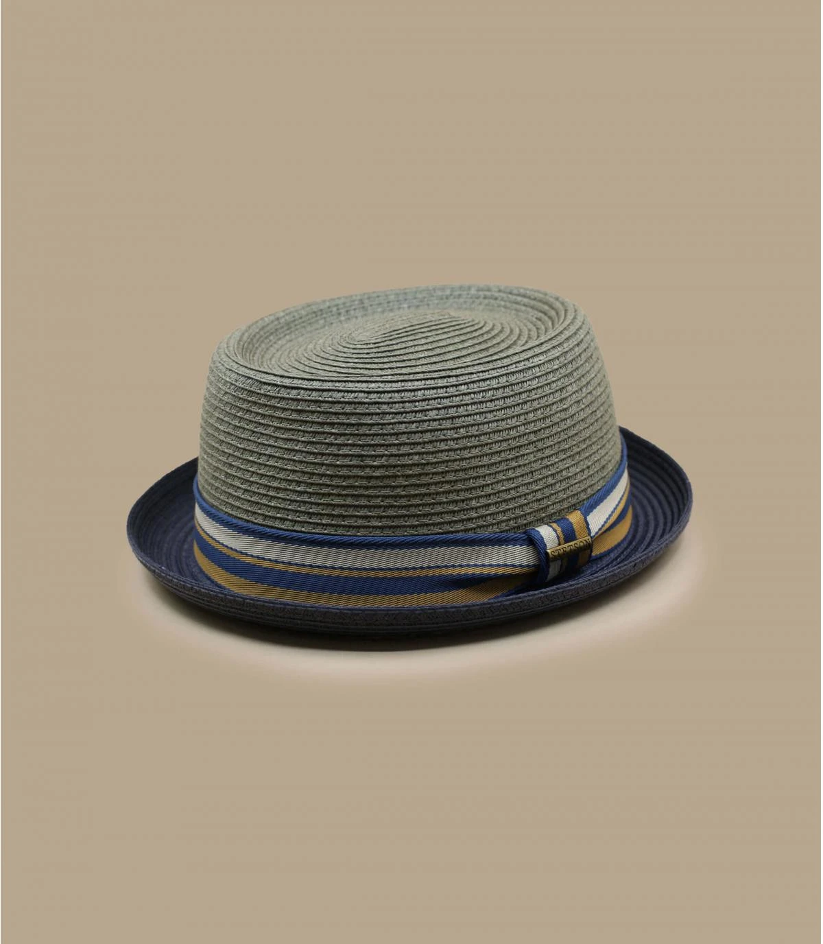 Stetson Pork Pie Toyo Grey 2 Stetson Pork Pie Toyo Grey – Image 2